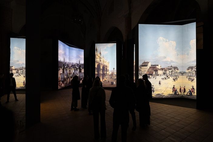 Gli alunni della scuola dell'infanzia di Torre in gita a Cuneo per la mostra di Canaletto, Van Vittel e Bellotto Gli alunni della scuola dell'infanzia di Torre in gita a Cuneo per la mostra di Canaletto, Van Vittel e Bellotto