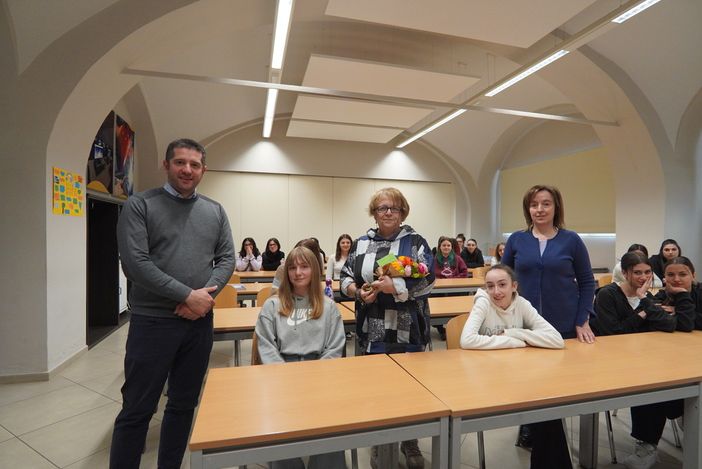 Mattinata all’insegna della cultura con Paola Scola al CFP Rebaudengo di Ceva