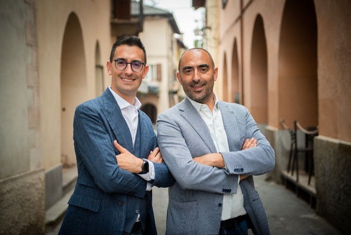 Da sinistra, i fratelli Erik e Werner Ravaioli