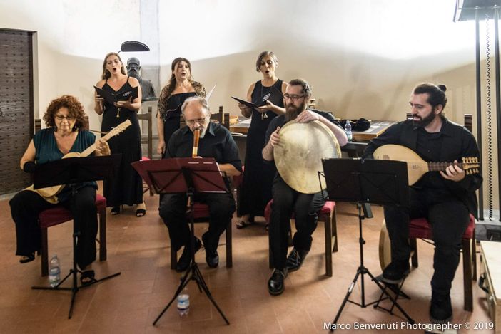 L’ensemble bolognese CentoTrecento che suonerà al Castello della Manta