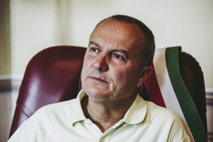 Ezio Cardinale, sindaco di Diano al suo secondo mandato (foto di Barbara Guazzone)