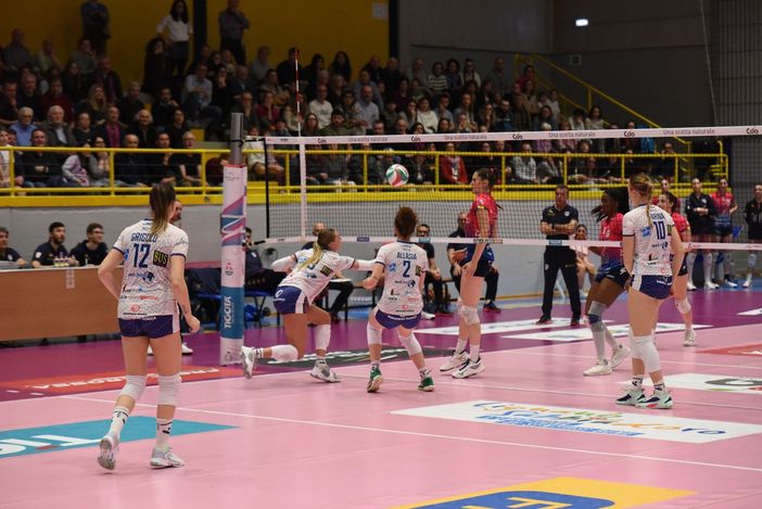 Una immagine del match (ph. sito Legavolleyfemminile) Una immagine del match (ph. sito Legavolleyfemminile)