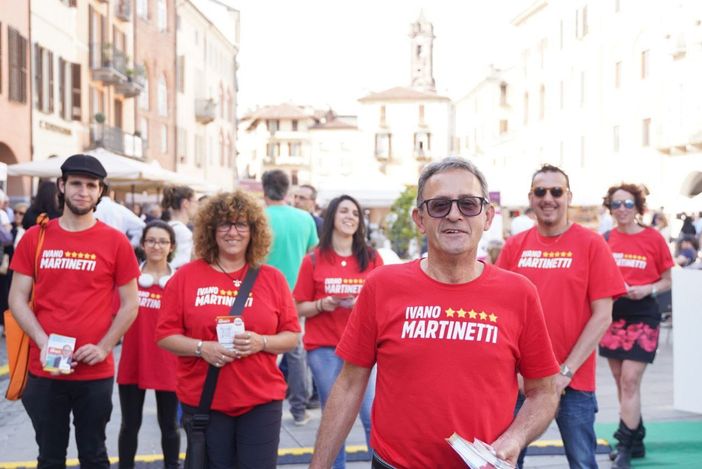 Ivano Martinetti (M5S) lancia lo sprint finale: "Pensare alle opere, ai giovani e alla sanità"