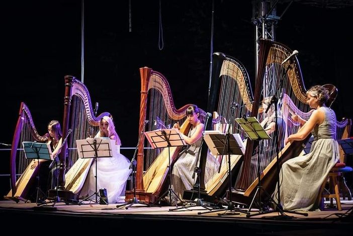 A Saluzzo è tempo di "Suoni d'Arpa” con partecipanti provenienti da varie parti del mondo