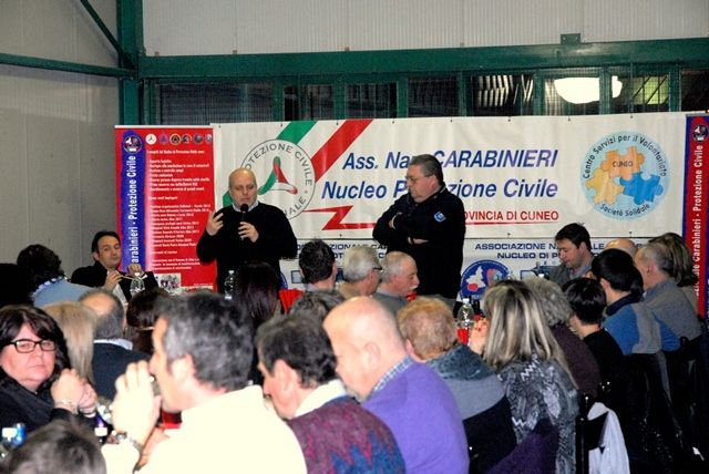 Alba: cena e bilancio per la Protezione Civile dell’Associazione Nazionale Carabinieri