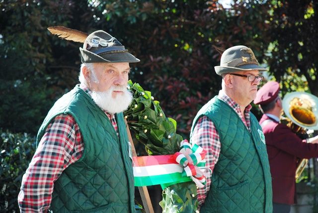 Paesana, un'immagine del 25 aprile del 2013