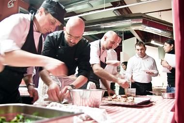 Alcune immagini degli chef