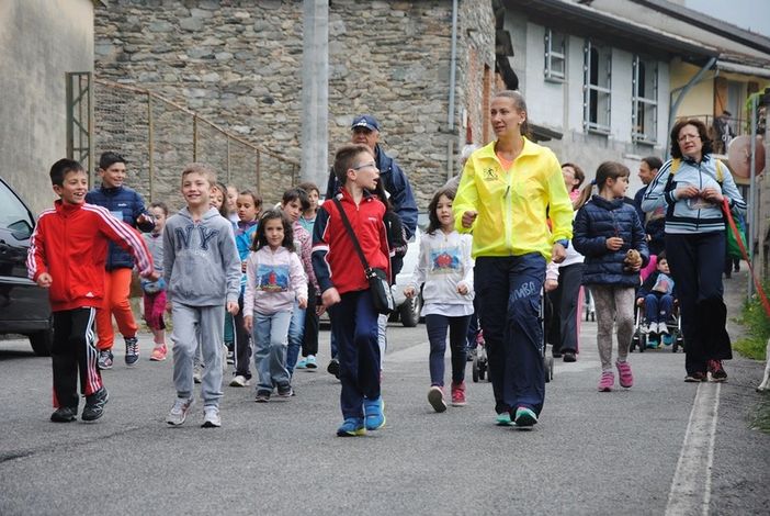 Una precedente edizione del "Fitwalking del Monviso" Una precedente edizione del "Fitwalking del Monviso"