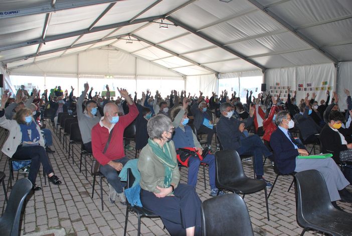 Direttivo rinnovato per Società Solidale. Mario Figoni confermato alla presidenza