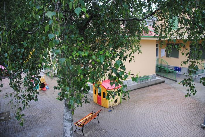 Uno scorcio dell'Asilo Infantile privato "Guido Roccavilla" di Sanfront