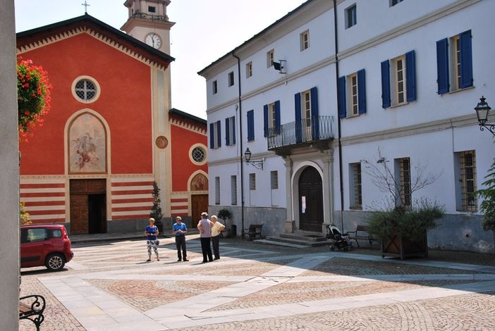 La casa parrocchiale di Sanfront