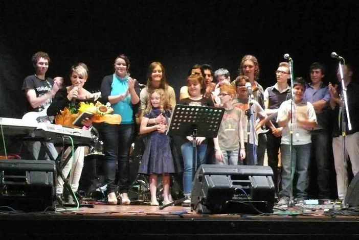 Un momento dei saggi della Scuola di Musica