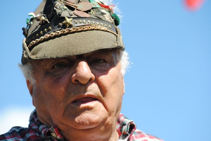 Giovanni Re, capogruppo degli Alpini di Paesana