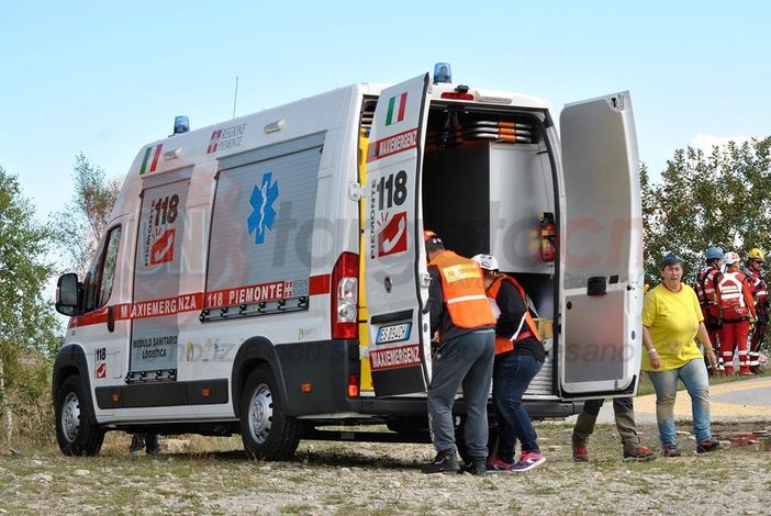 Saluzzo: l’Organizzazione Mondiale della Sanità in visita alla Maxiemergenza 118
