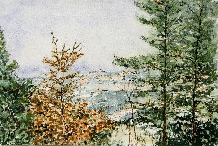 Alla Bottega del Vino di Novello in mostra gli artisti del gruppo pittori Valentino di Torino