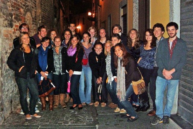 Ad Alba studenti americani per iniziare il semestre accademico autunnale Ad Alba studenti americani per iniziare il semestre accademico autunnale