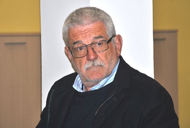Il sindaco di Sanfront Roberto Moine