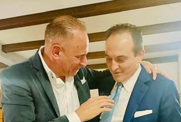 Mariano Occelli e Alberto Cirio