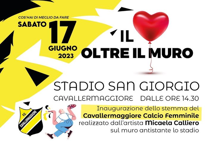 Il Cuore oltre il Muro: sabato torneo inclusivo di calcio a 5 a Cavallermaggiore Il Cuore oltre il Muro: sabato torneo inclusivo di calcio a 5 a Cavallermaggiore