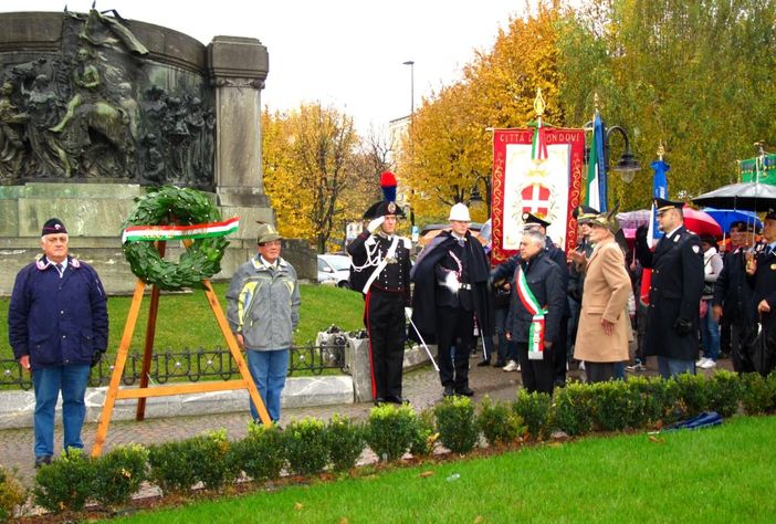 Alcune immagini delle celebrazioni del IV novembre a Mondovì
