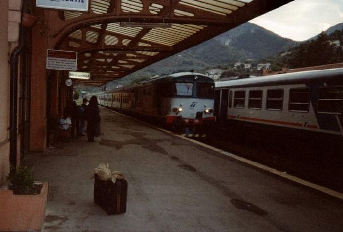 La stazione di Breil (foto archivio)