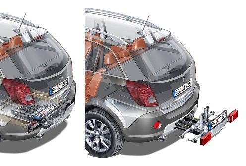 Grazie a FlexFix, Opel resta l’unico costruttore automobilistico a offrire un portabiciclette