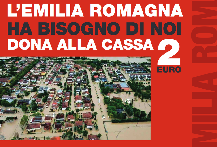 Mercatò sostiene "Tutti per l'Emilia Romagna"