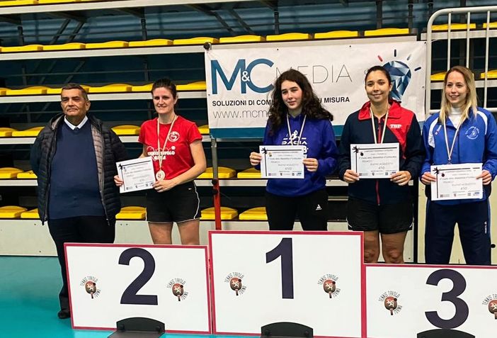 Tennis Tavolo Alba: Elisa Giacosa sugli scudi nei campionati regionali Tennis Tavolo Alba: Elisa Giacosa sugli scudi nei campionati regionali