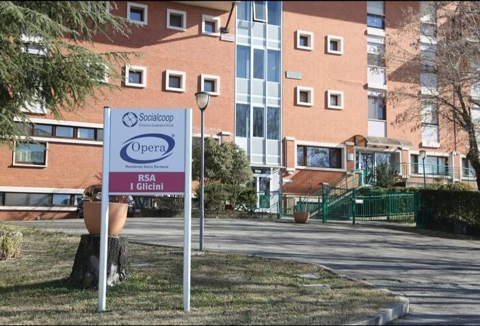 La residenza per anziani I Glicini di Bra