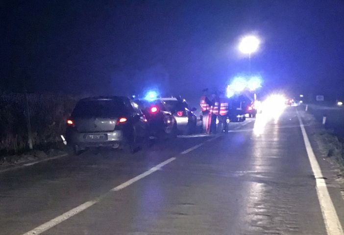 La foto del tragico incidente di ieri sera