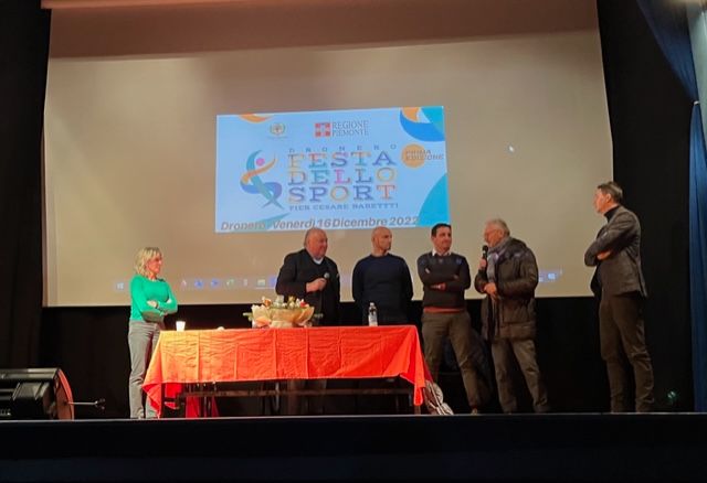 Un momento della bellissima serata all'Iris di Dronero