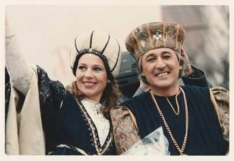 Armando Ambrogio e Maura Forneris, nei panni di Robaldo de Braida e Madonna Beatrice ai tempi del Carlevé ëd Bra Armando Ambrogio e Maura Forneris, nei panni di Robaldo de Braida e Madonna Beatrice ai tempi del Carlevé ëd Bra