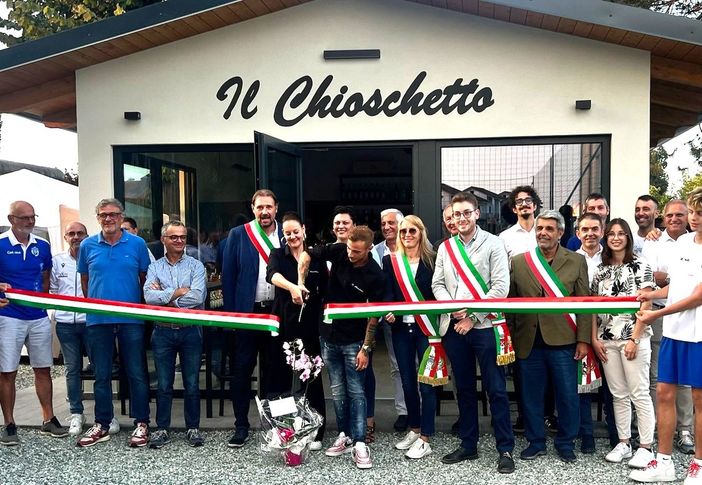Un successo l'inaugurazione del Chiosco Comunale a Lagnasco