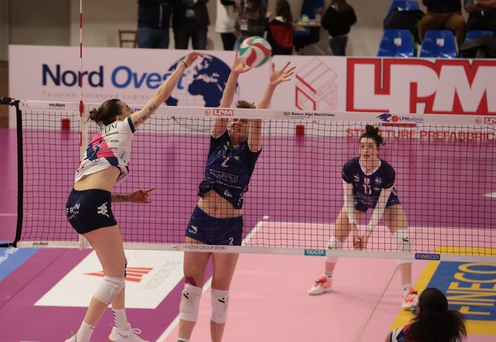 Una immagine del match disputato all'andata (foto Guido Peirone) Una immagine del match disputato all'andata (foto Guido Peirone)