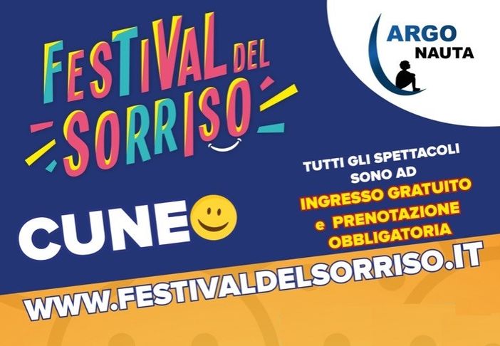 Ritorna il “Festival del Sorriso”: a Cuneo il 30 e 31 luglio