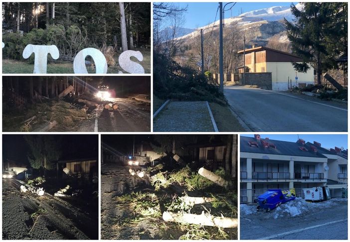 Le operazioni di questa notte e la situazione rilevata stamane