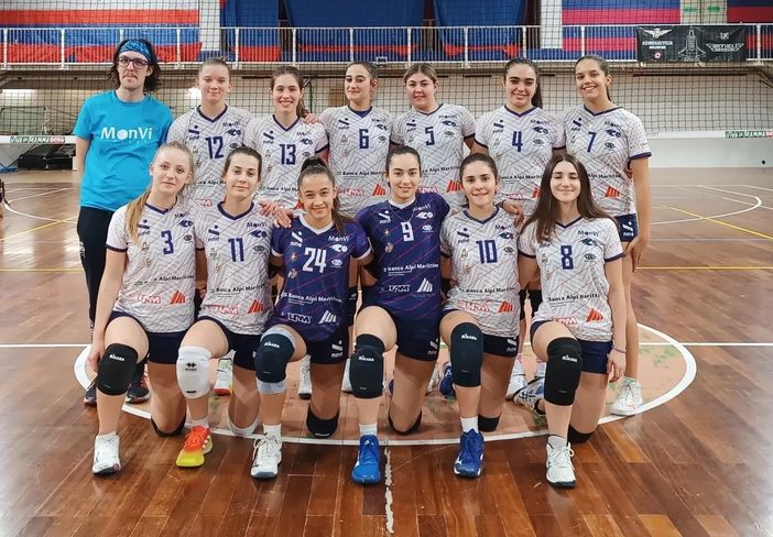 Volley femminile, il punto sulle giovanili Mon.Vi.: brillano Serie C e Under 18, secondo squillo per la Prima Divisione verde