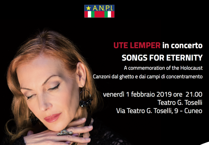 "Song for Eternity": al Toselli di Cuneo le canzoni scritte nei ghetti e nei campi di concentramento