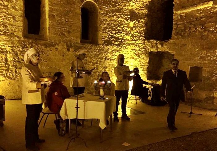 Un momento dell'edizione del "Terrore nel borgo"