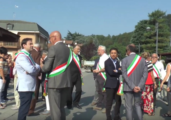 Un momento istituzionale di Sapori di Langa