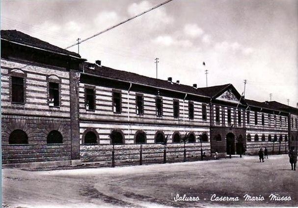 Una foto storica della ex Caserma Musso