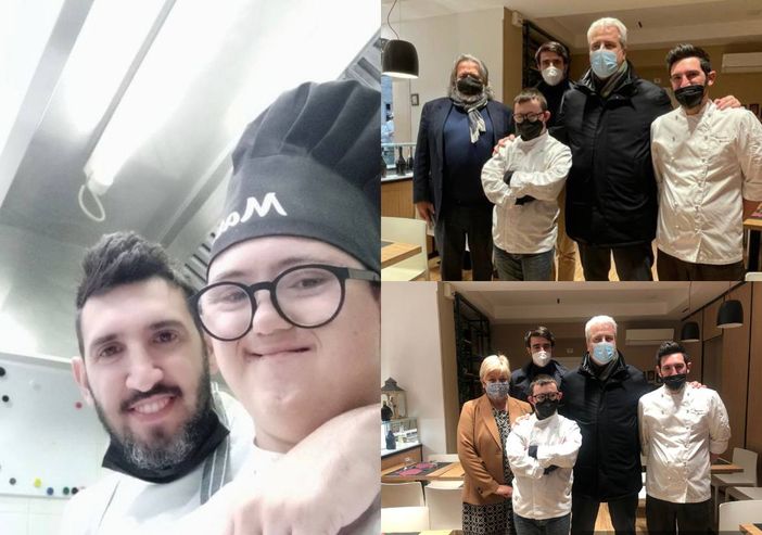L'inclusione attraverso scuola e buona cucina: la storia di Matteo, studente dell'Alberghiero di Mondovì con la sindrome di Down L'inclusione attraverso scuola e buona cucina: la storia di Matteo, studente dell'Alberghiero di Mondovì con la sindrome di Down