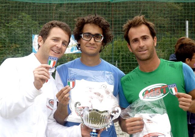 Da sinistra Enrico Marengo, Davide Bonaudi e Marco Gualdi