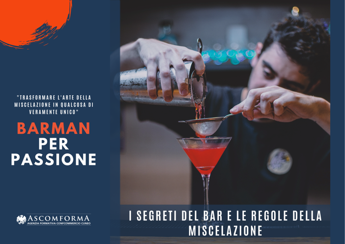Iscriviti al corso “Barman per passione”