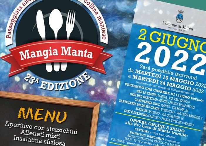 Torna MangiaManta, la gustosa passeggiata enogastronomica sulla collina mantese