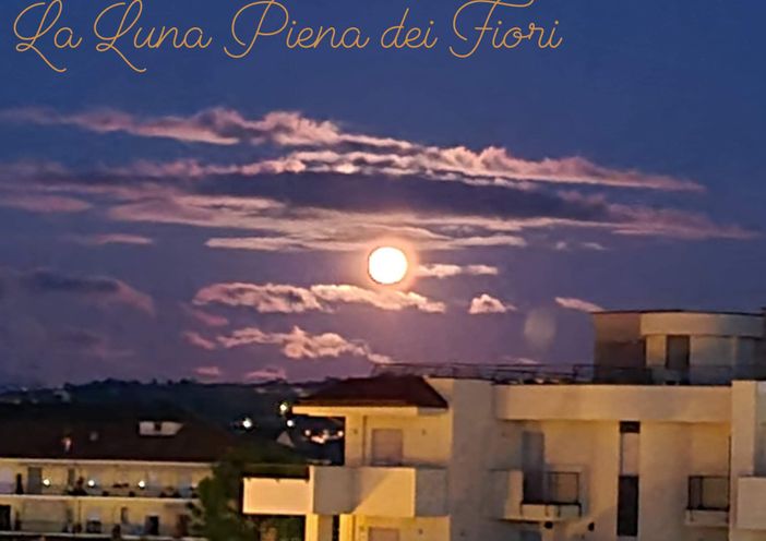 La Luna Piena dei Fiori incanta Bra nella serata di giovedì 23 maggio La Luna Piena dei Fiori incanta Bra nella serata di giovedì 23 maggio