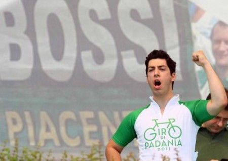 Al Giro di Padania anche il "Trota", Renzo Bossi