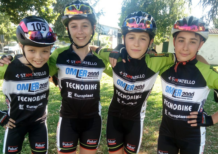 Ciclismo: ottimi risultati per la Tecnobike Bra al Meeting Nazionale dei Giovanissimi