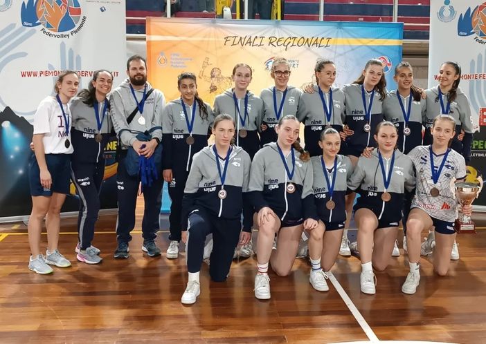 Volley femminile: Mon.Vi. Bam LPM quarta al termine della Final Four Regionale Under 14