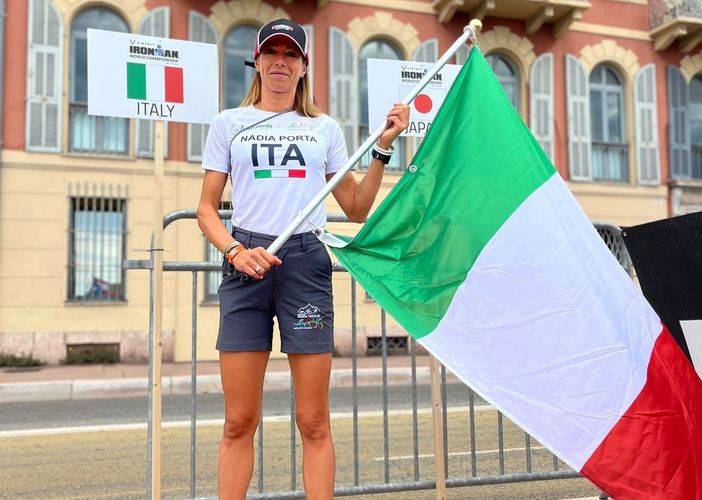Triatletica Mondovì – Acqua S. Bernardo al Word Championship con Nadia Porta Triatletica Mondovì – Acqua S. Bernardo al Word Championship con Nadia Porta